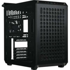 Cooler Master Qube 500 FLATPACK Extended ATX Case - Stylish Black Design, No Power Supply Included - Enhance Your Build Today!